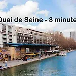 Refait à Neuf 2 pièces - Paris - tout équipé - Parking